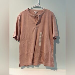 Banana Republic Men’s Casual Pink Button Down Shirt BRAND NEW, Size Large